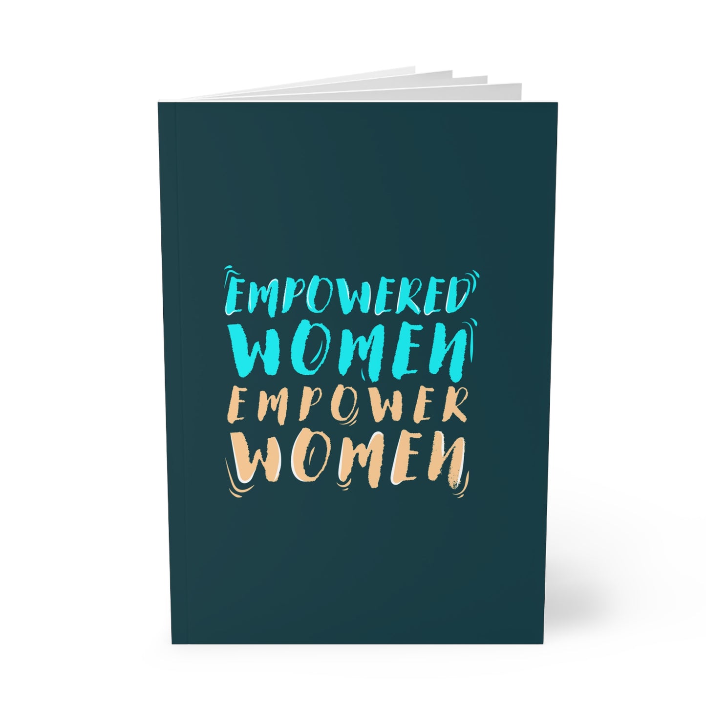 Empowered Women, Empower Women Blue Paperback Journal
