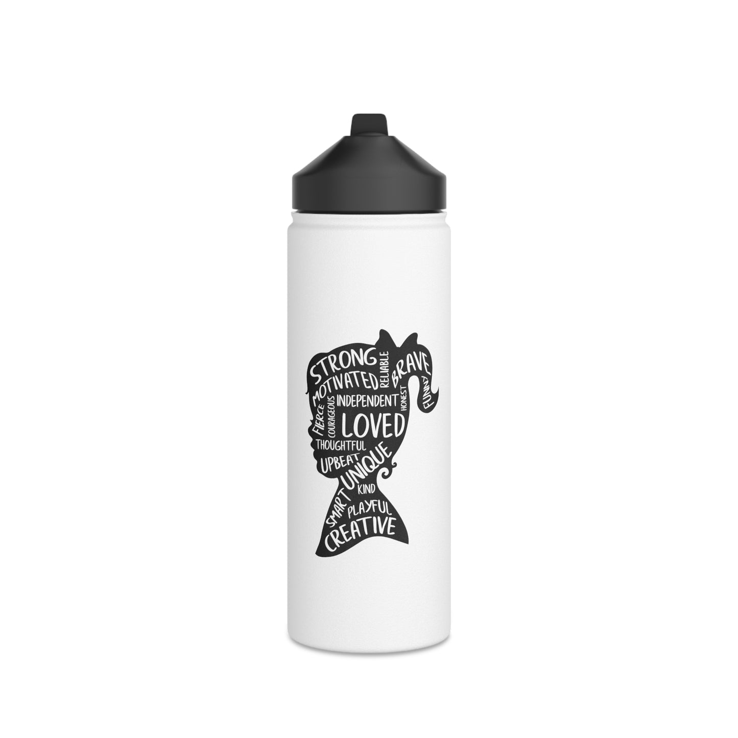 Strong, Independent, Unique Stainless Steel Water Bottle