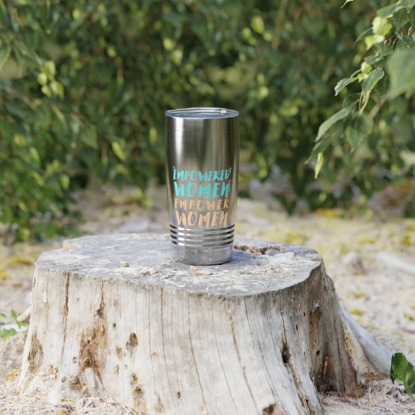 Empowered Women, Empower Women Blue/Yellow 20oz Ringneck Tumbler