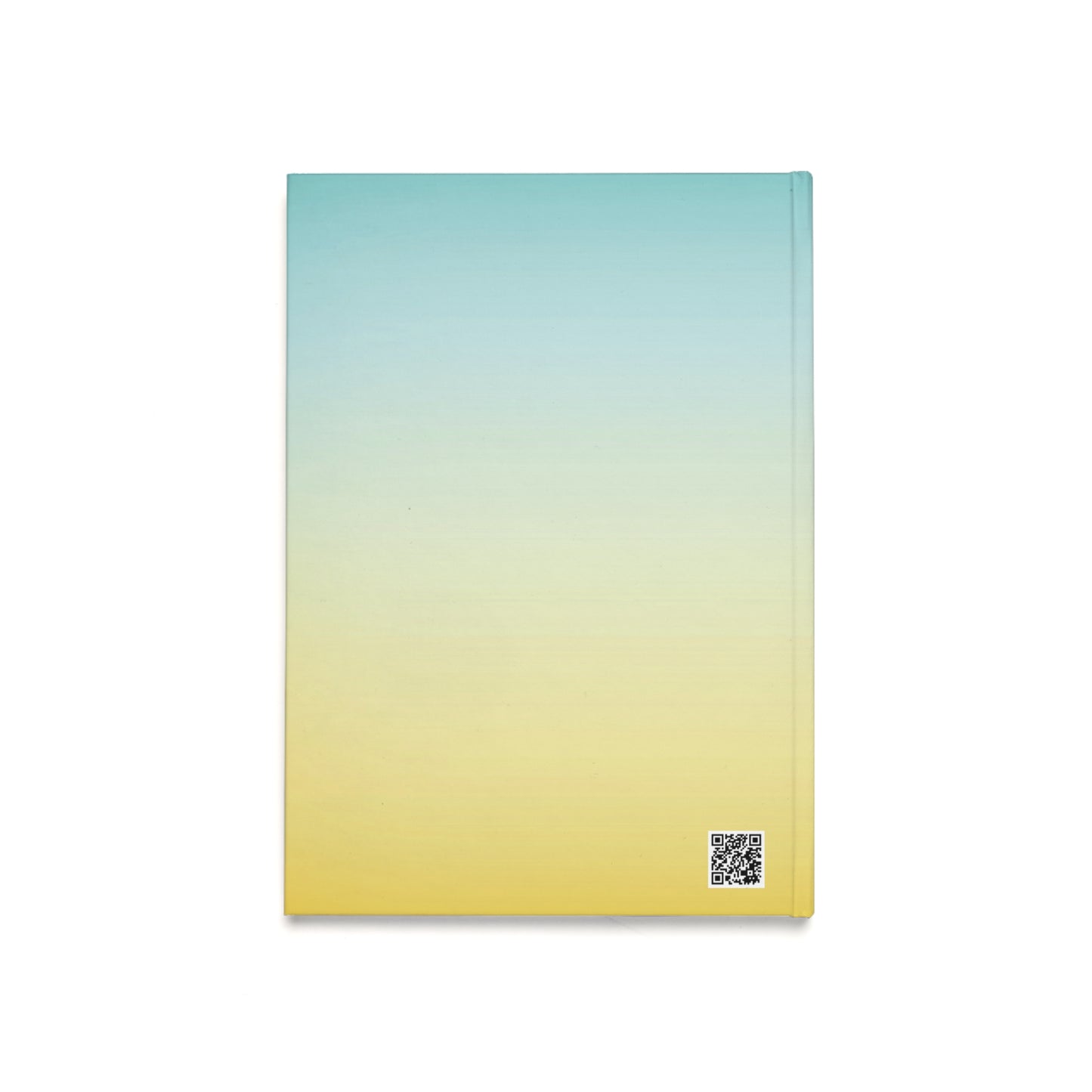 Strong, Independent, Unique Yellow/Blue Hardcover Journal