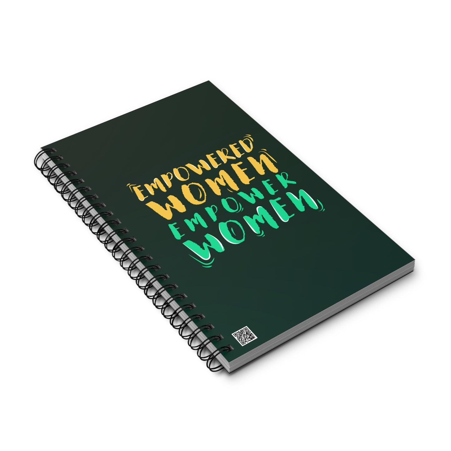 Empowered Women, Empower Women Emerald Spiral Notebook