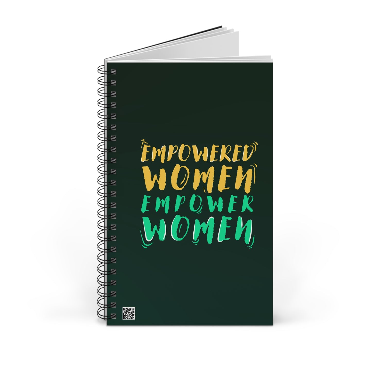 Empowered Women, Empower Women Emerald Spiral Notebook