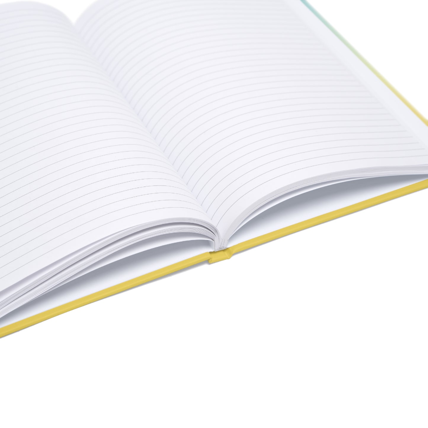 Yellow/Blue Hard Cover Journal : Women Execute