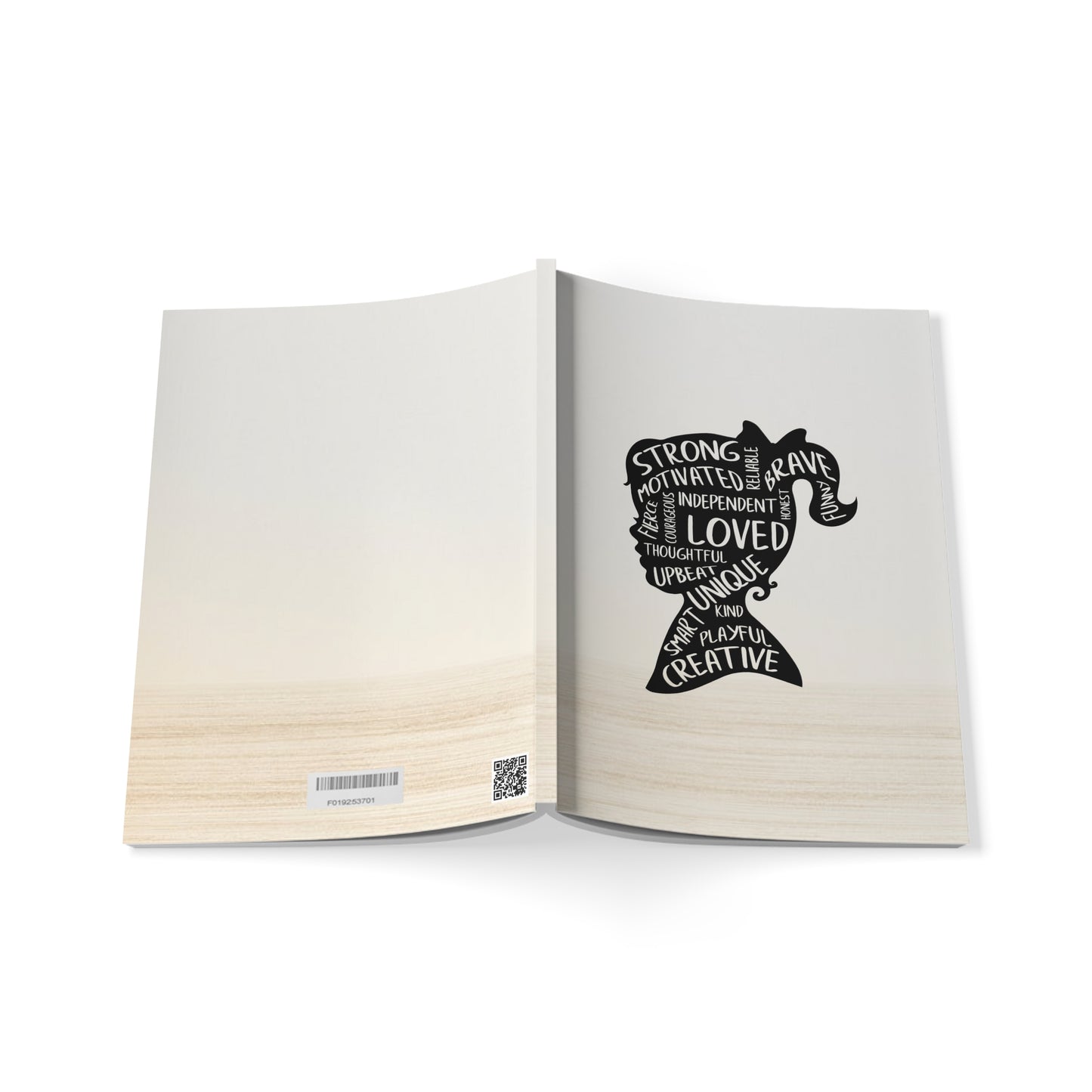 Strong, Independent, Unique Neutral Paperback Journal