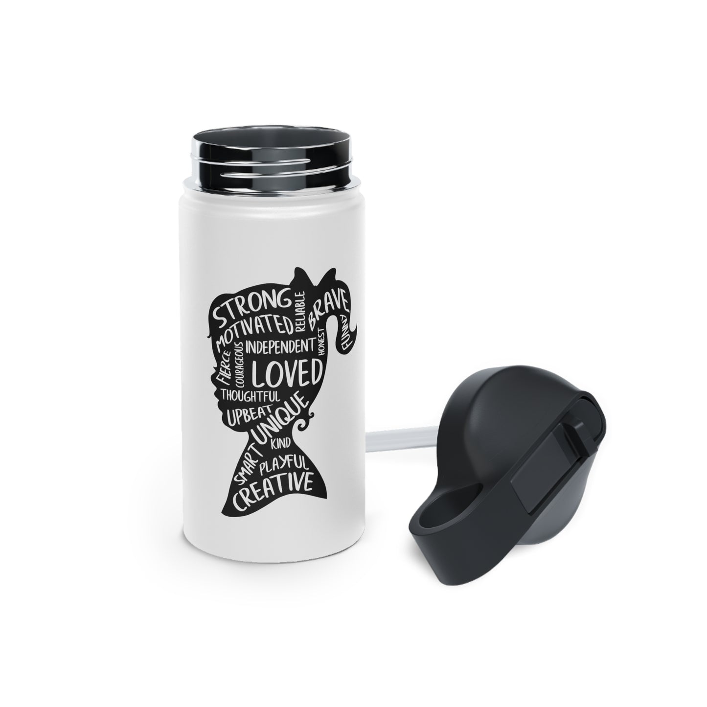 Strong, Independent, Unique Stainless Steel Water Bottle