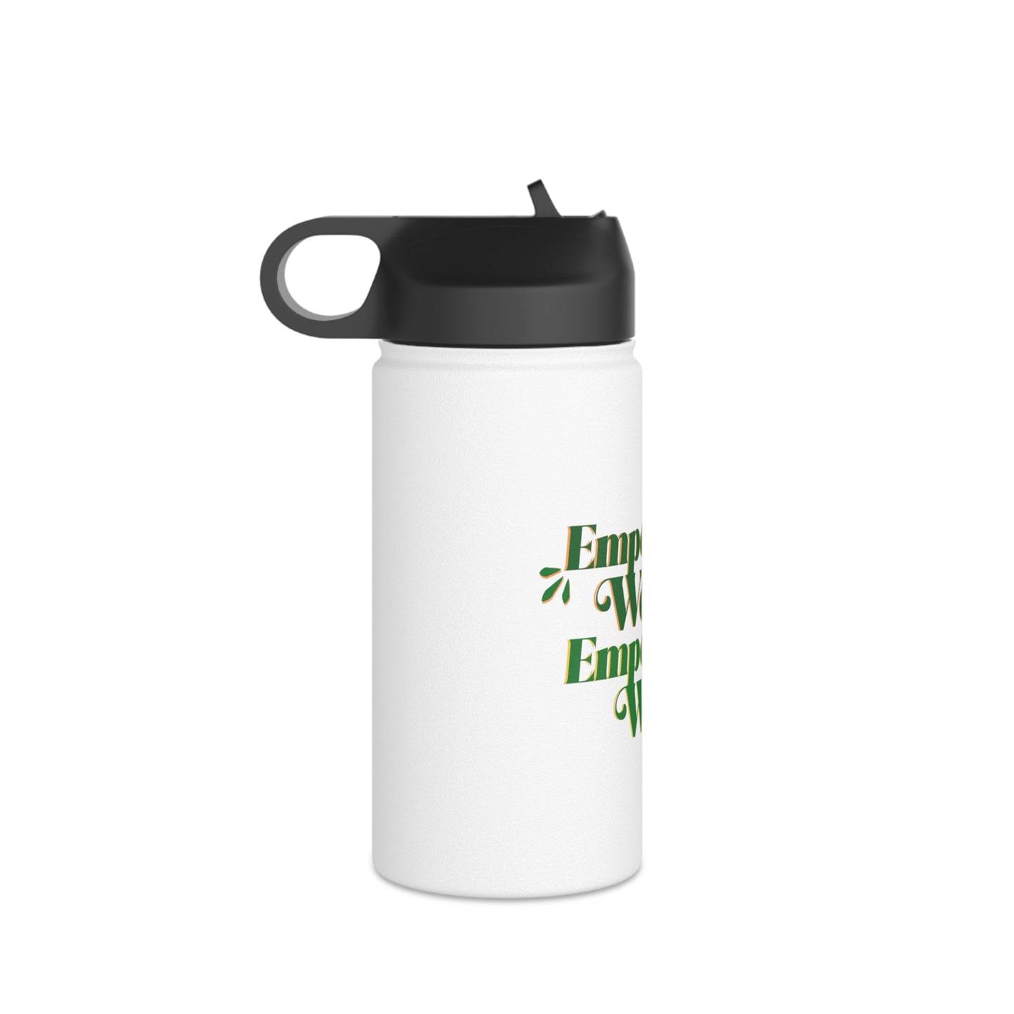 Empowered Women, Empower Women Green Stainless Steel Water Bottle