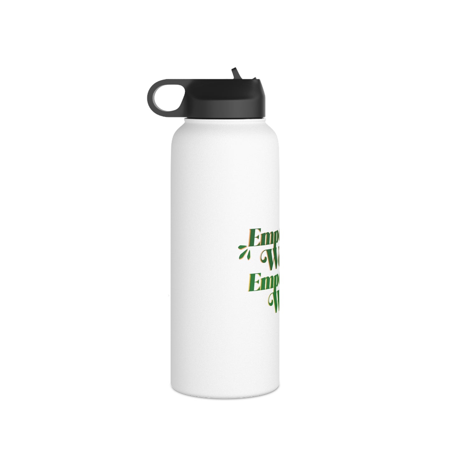 Empowered Women, Empower Women Green Stainless Steel Water Bottle