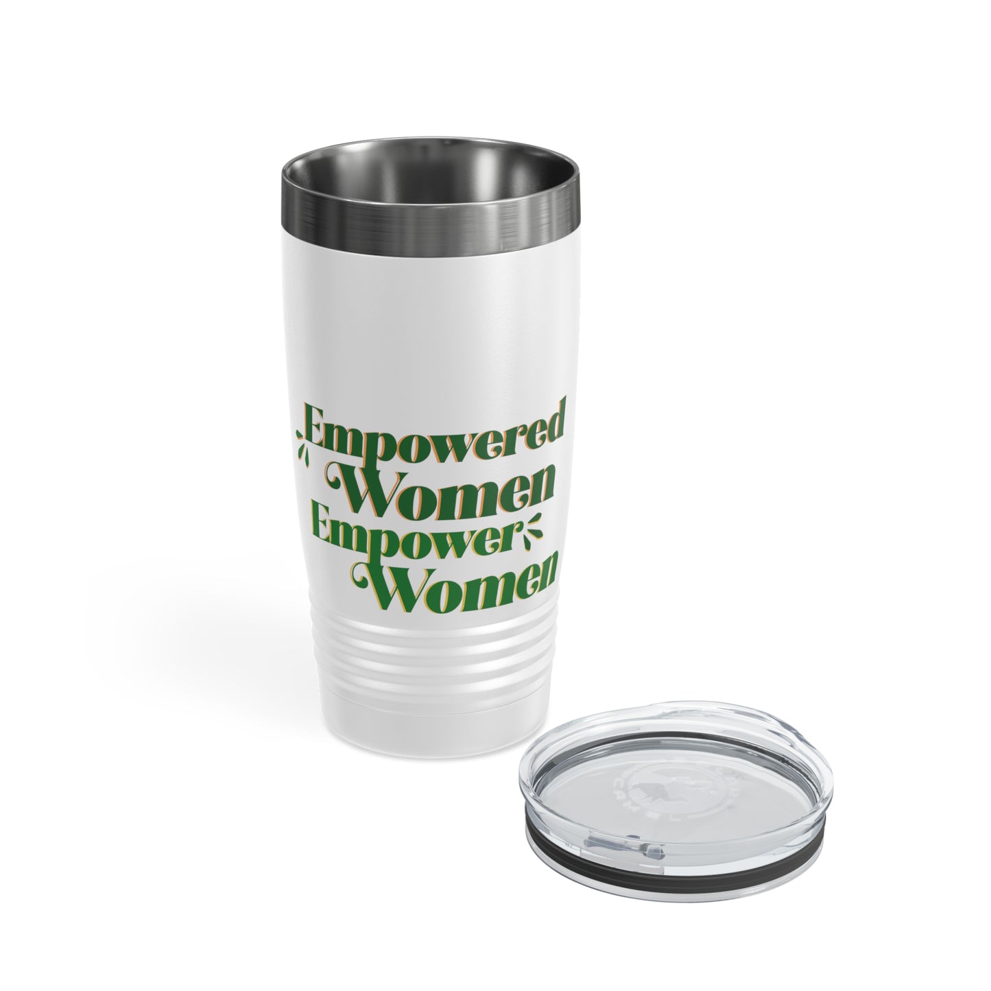 Empowered Women, Empower Women Green 20oz Ringneck Tumbler