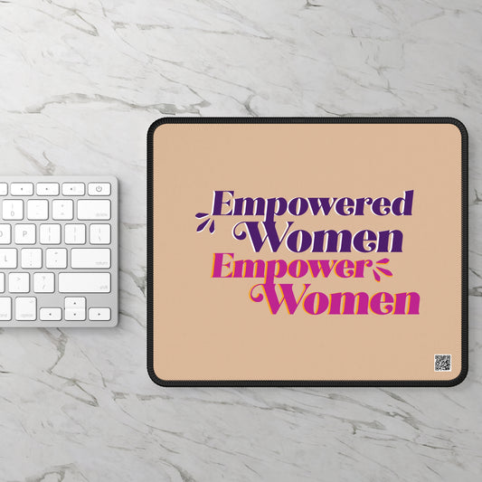 Empowered Women, Empower Women Nude/Beige Mousepad