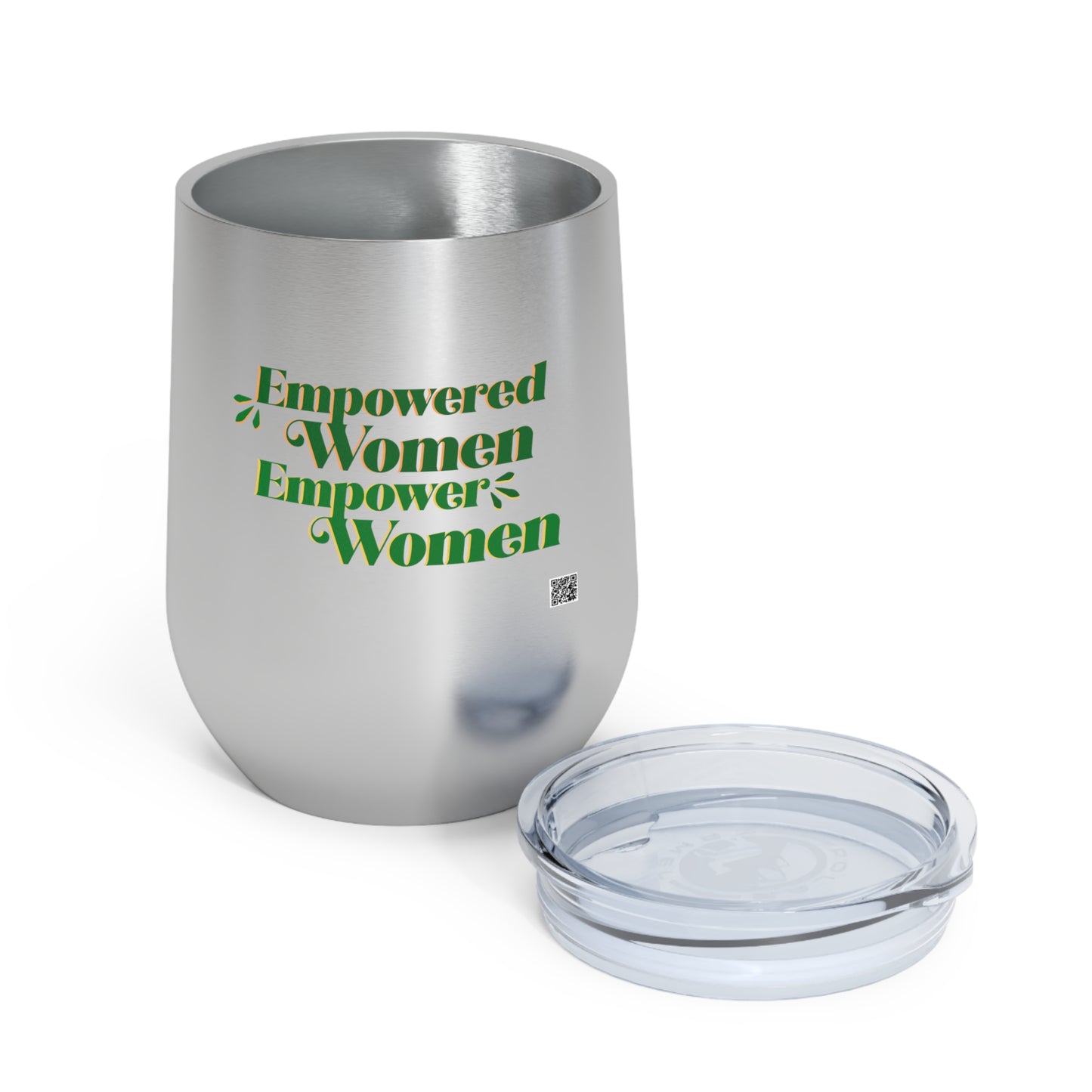 Empowered Women, Empower Women Green Insulated Wine Tumbler