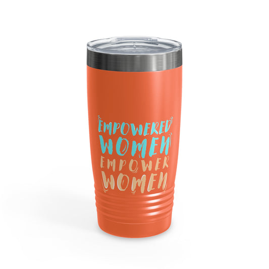 Empowered Women, Empower Women Blue/Yellow 20oz Ringneck Tumbler