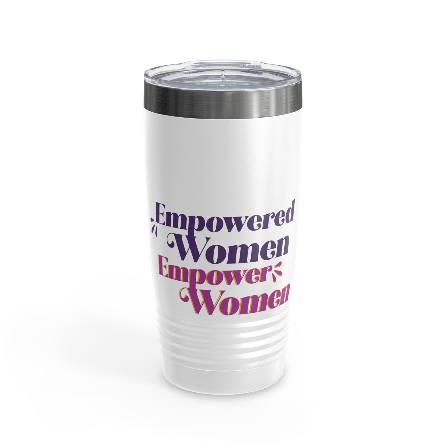 Empowered Women, Empower Women Purple 20oz Ringneck Tumbler