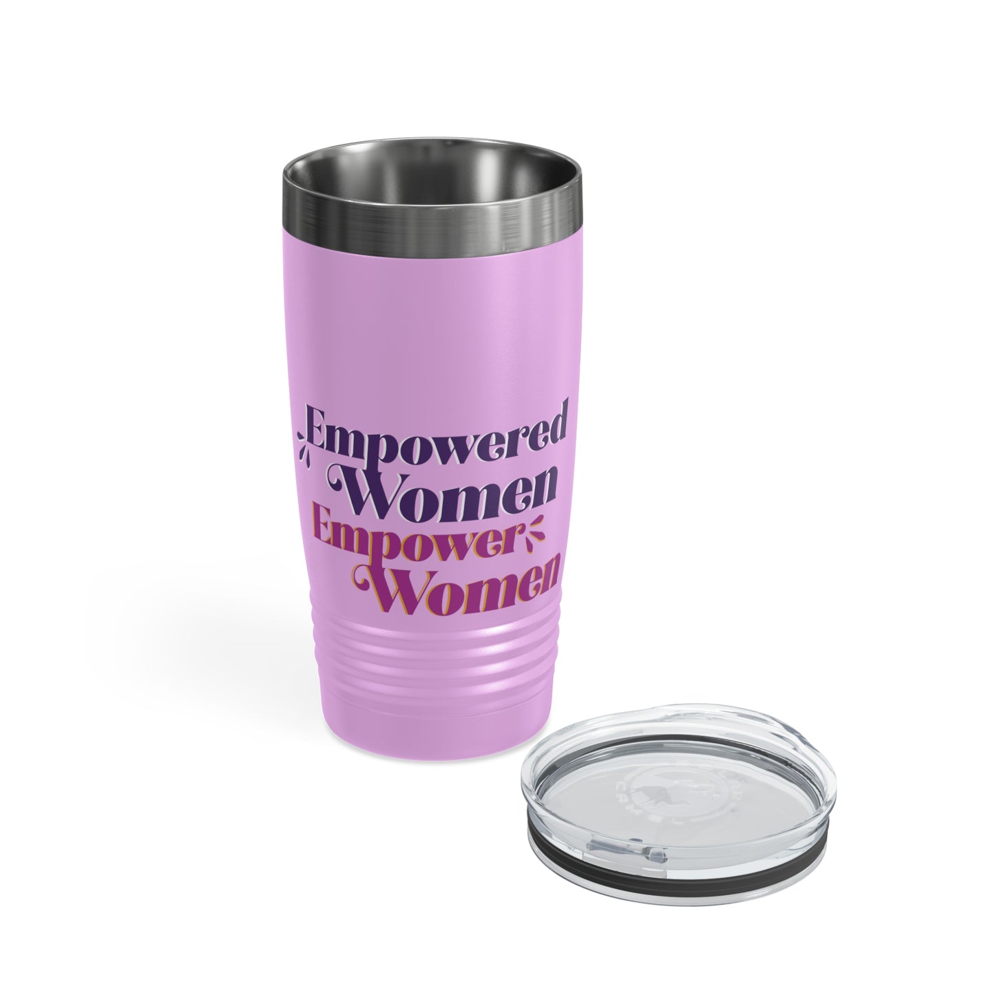 Empowered Women, Empower Women Purple 20oz Ringneck Tumbler