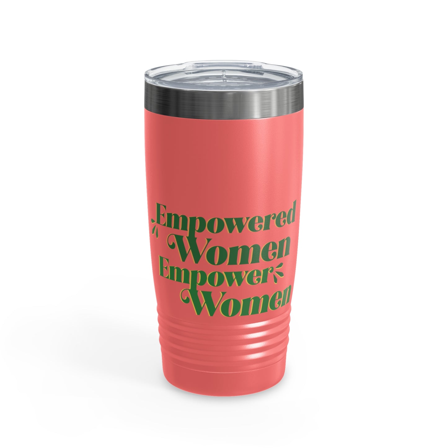 Empowered Women, Empower Women Green 20oz Ringneck Tumbler