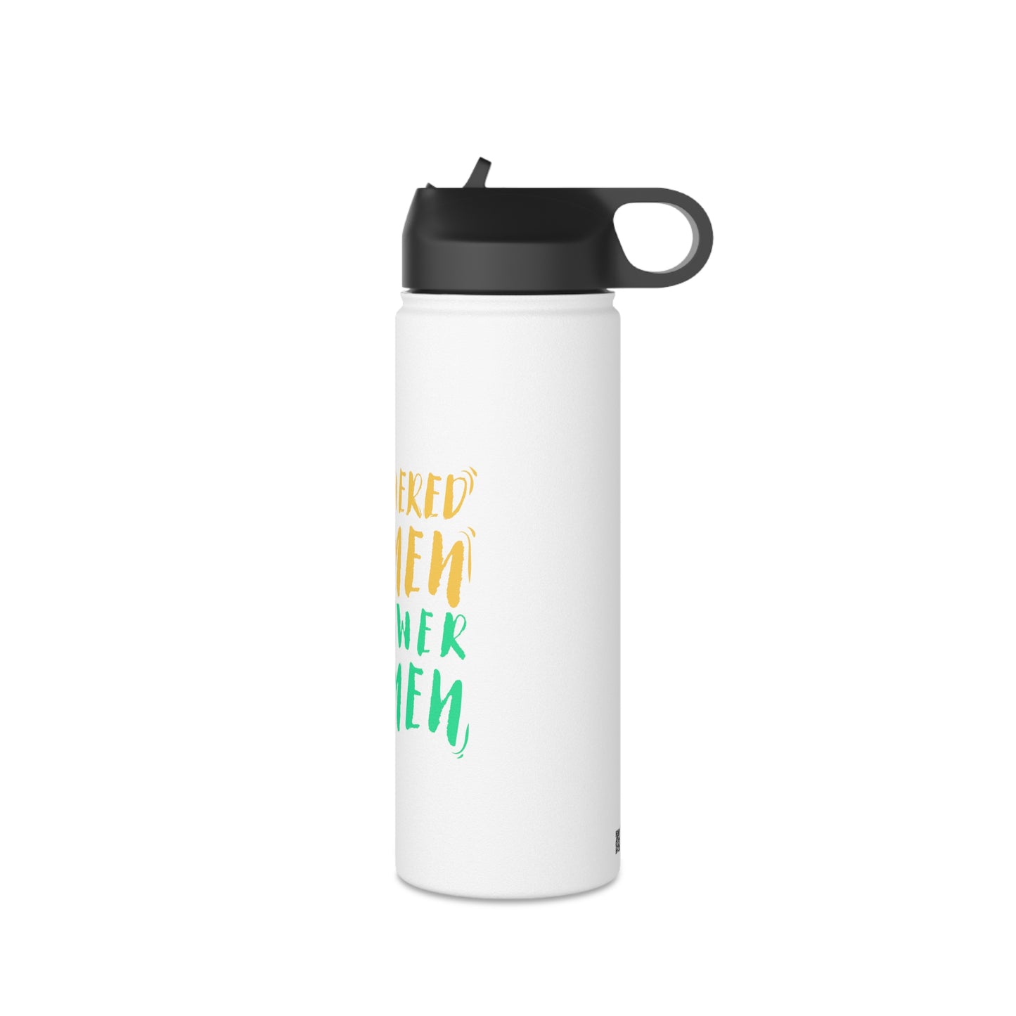 Empowered Women, Empower Women Green/Yellow Stainless Steel Water Bottle