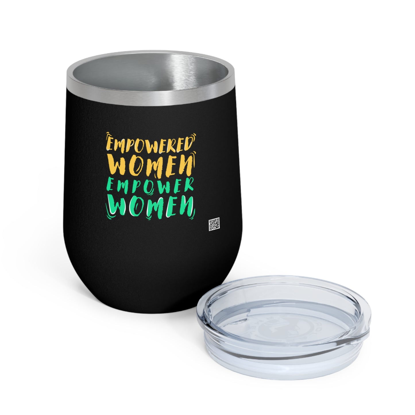 Empowered Women, Empower Women Green/Yellow Insulated Wine Tumbler