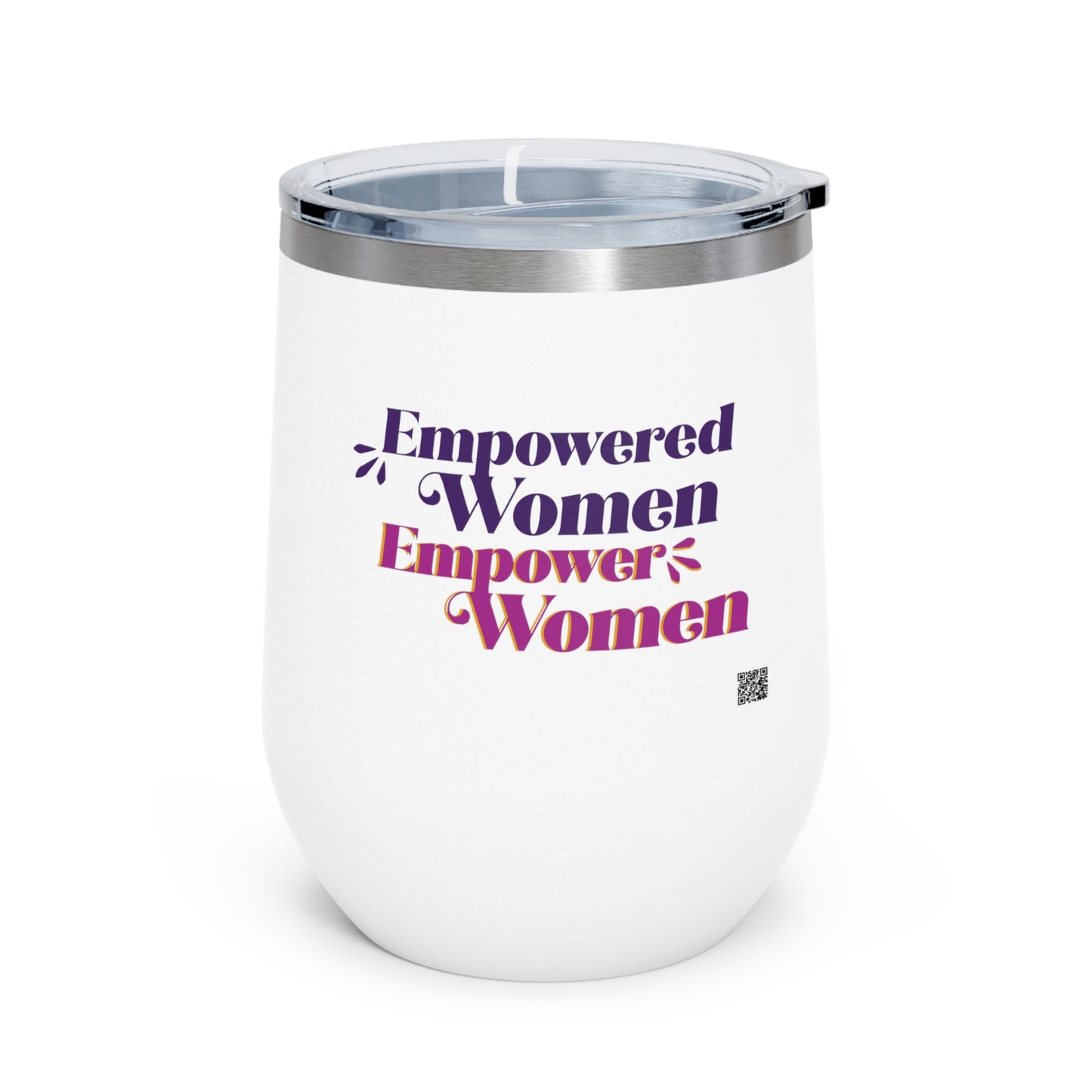 Empowered Women, Empower Women Purple Insulated Wine Tumbler