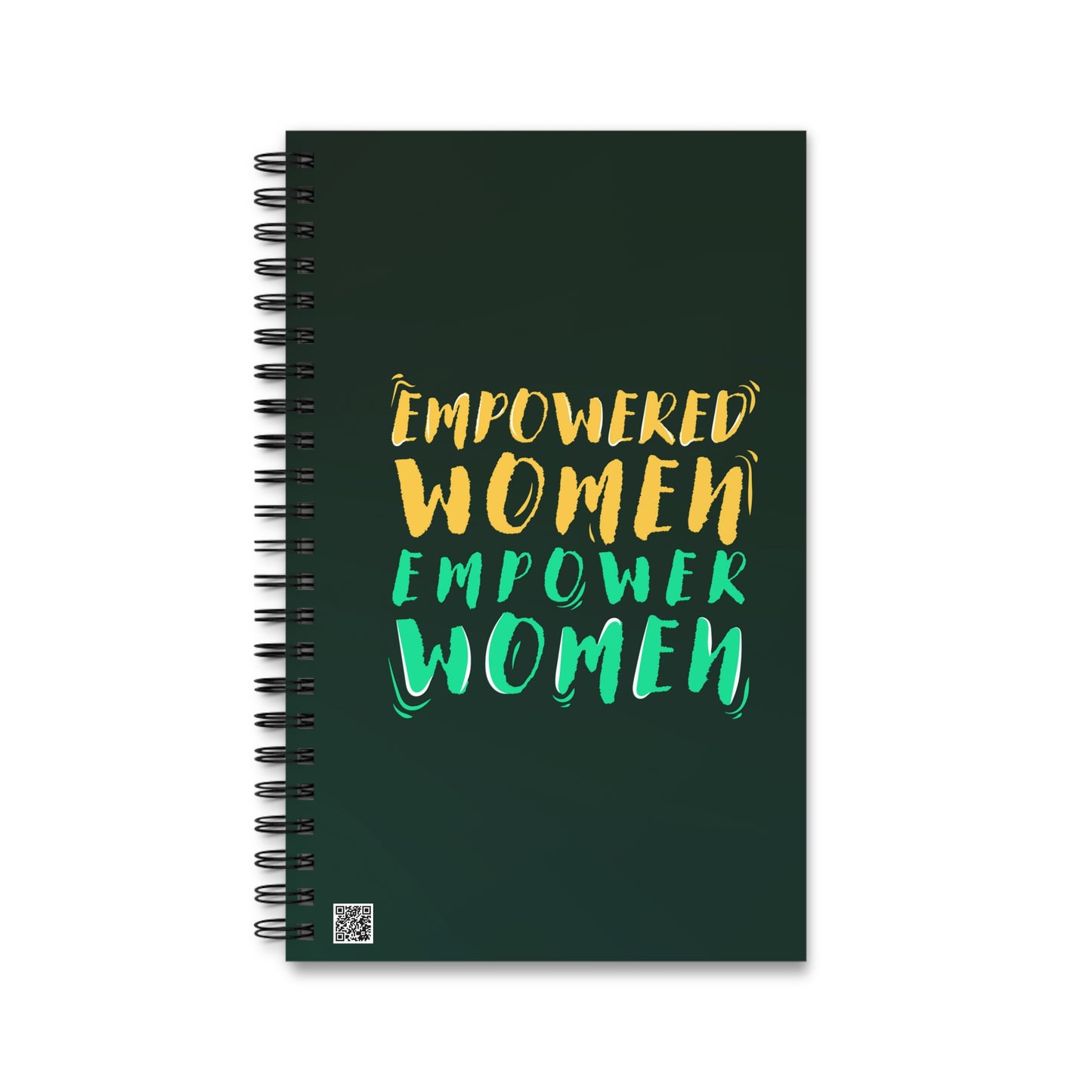 Empowered Women, Empower Women Emerald Spiral Notebook