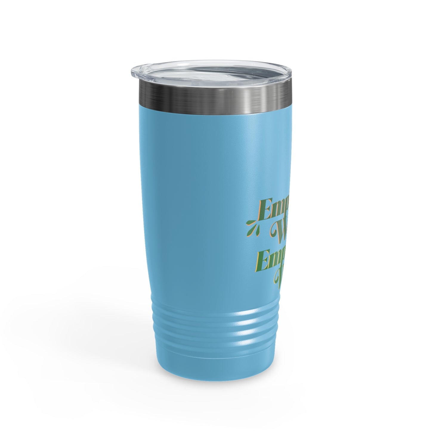 Empowered Women, Empower Women Green 20oz Ringneck Tumbler