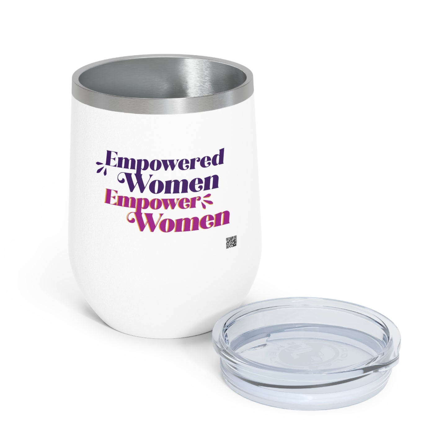 Empowered Women, Empower Women Purple Insulated Wine Tumbler