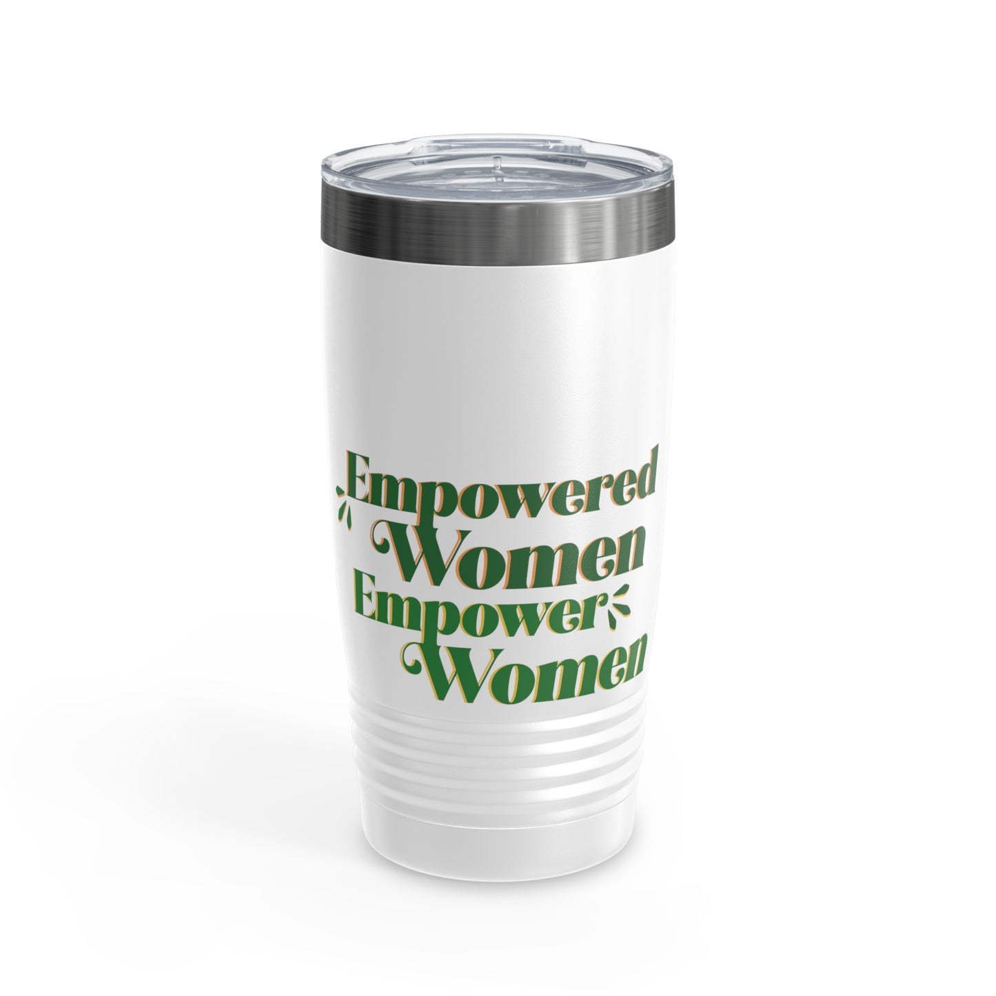 Empowered Women, Empower Women Green 20oz Ringneck Tumbler