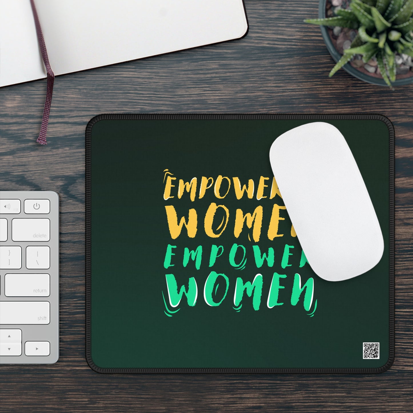 Empowered Women, Empower Women Emerald Mousepad