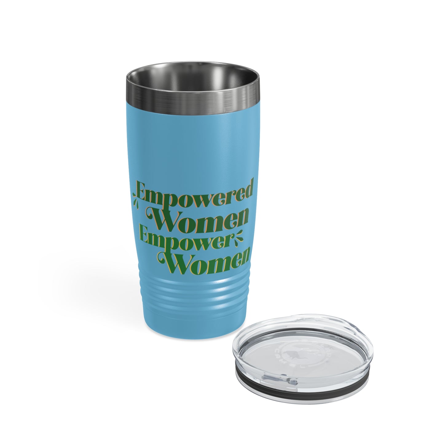 Empowered Women, Empower Women Green 20oz Ringneck Tumbler