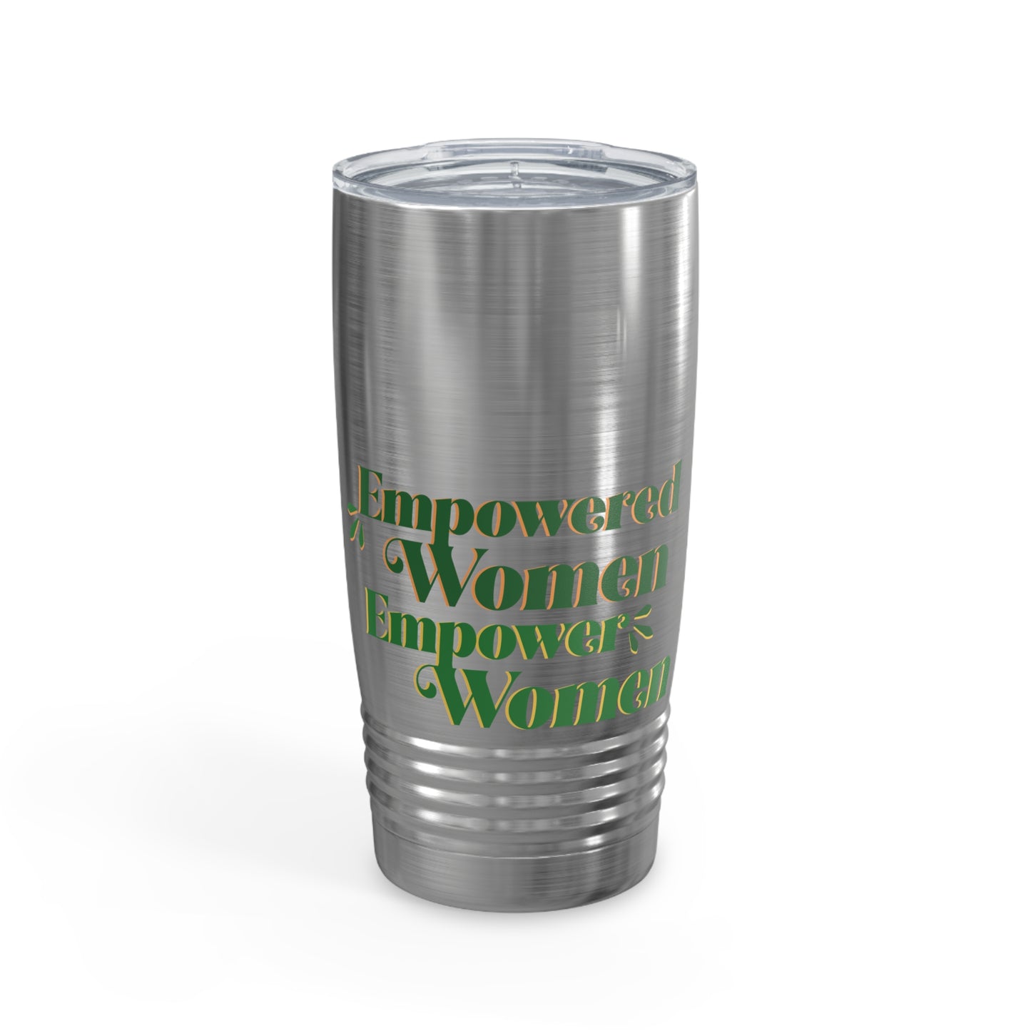 Empowered Women, Empower Women Green 20oz Ringneck Tumbler