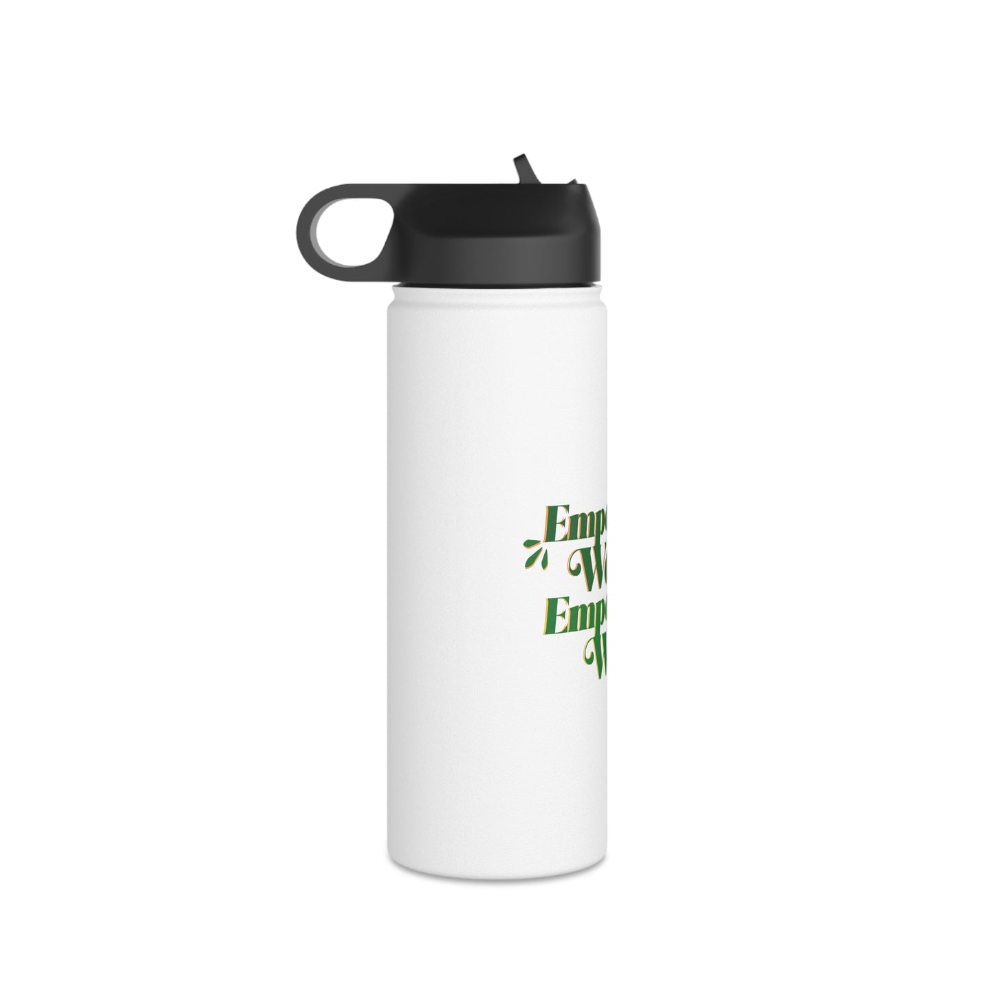 Empowered Women, Empower Women Green Stainless Steel Water Bottle