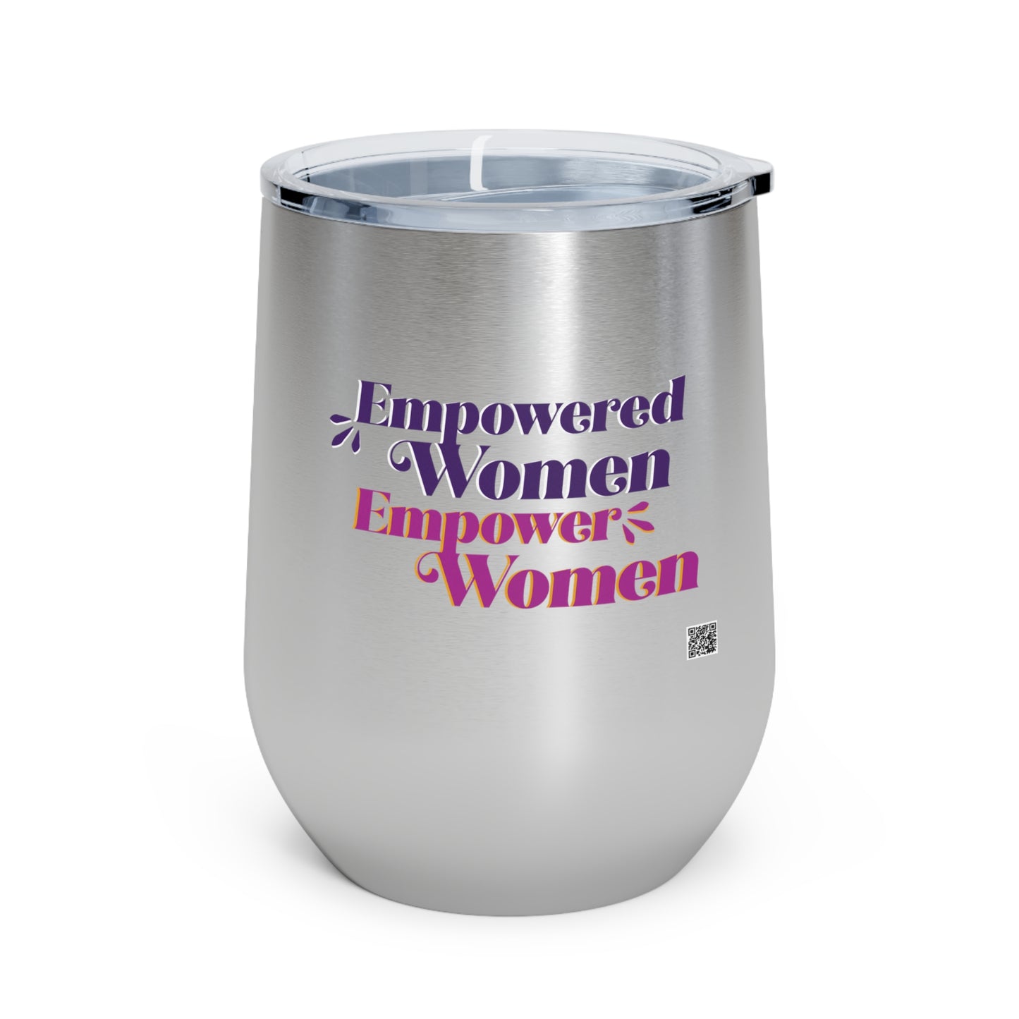 Empowered Women, Empower Women Purple Insulated Wine Tumbler