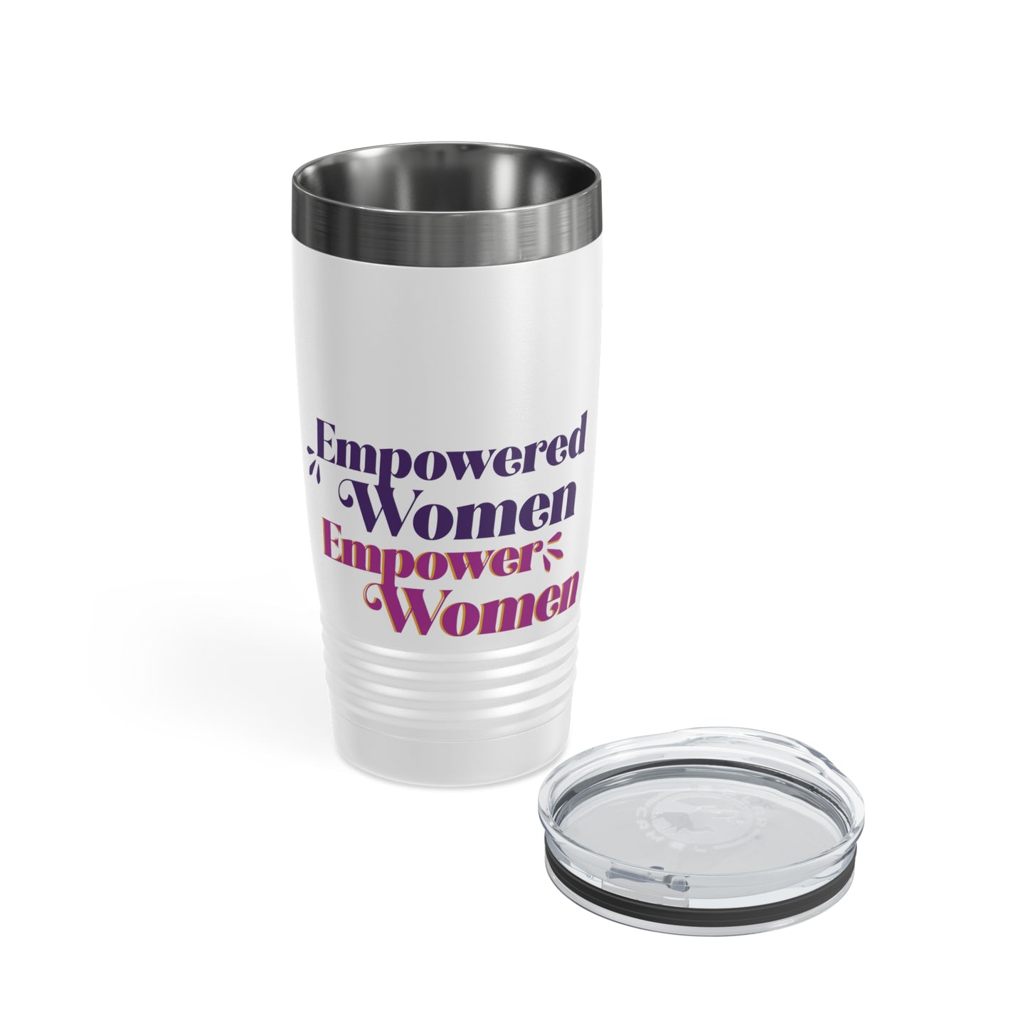 Empowered Women, Empower Women Purple 20oz Ringneck Tumbler