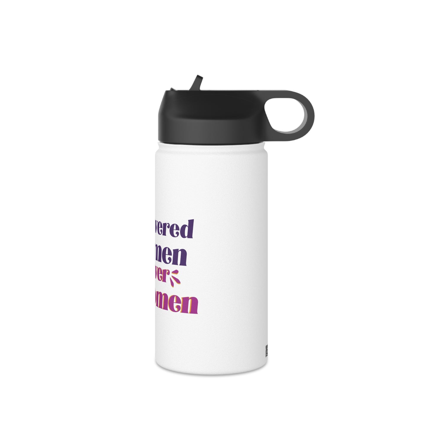 Empowered Women, Empower Women Purple Stainless Steel Water Bottle