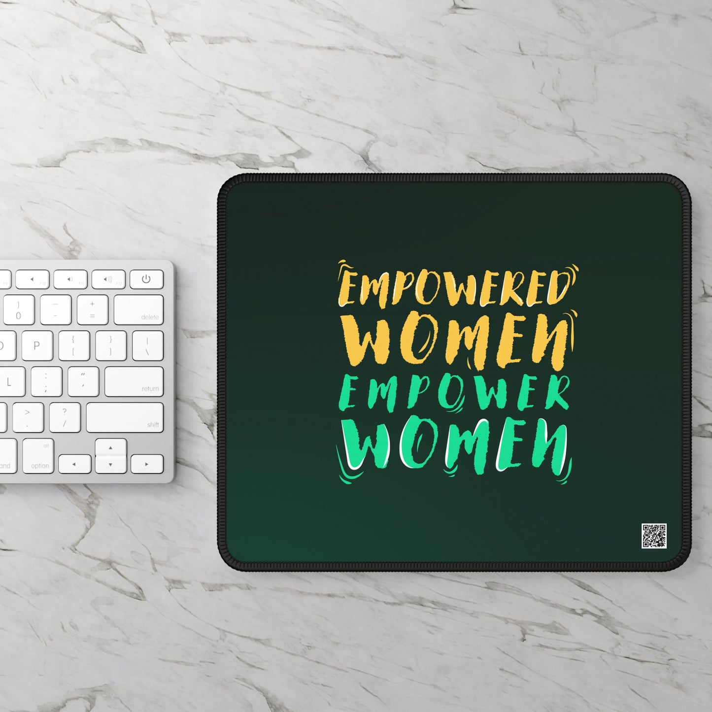 Empowered Women, Empower Women Emerald Mousepad