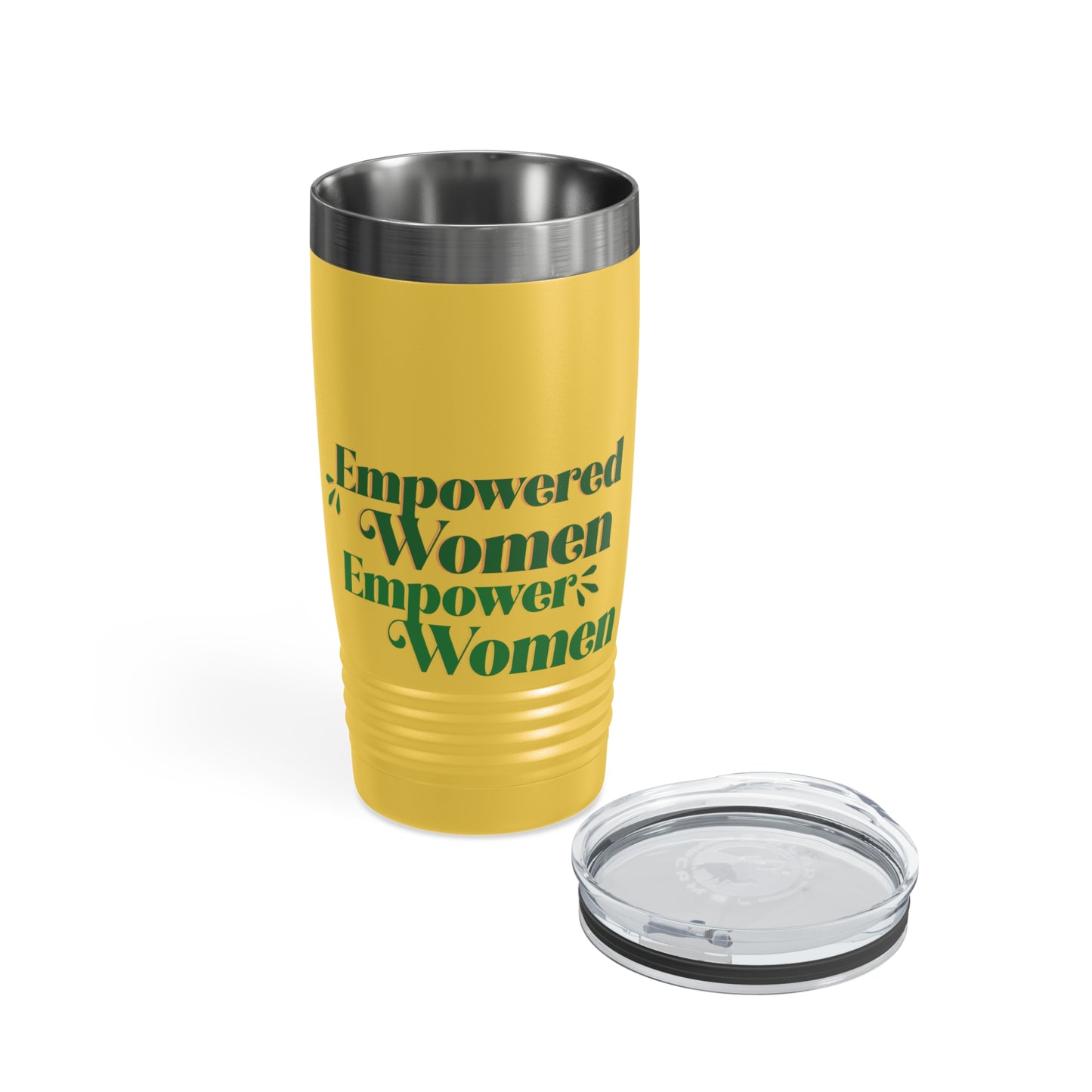 Empowered Women, Empower Women Green 20oz Ringneck Tumbler