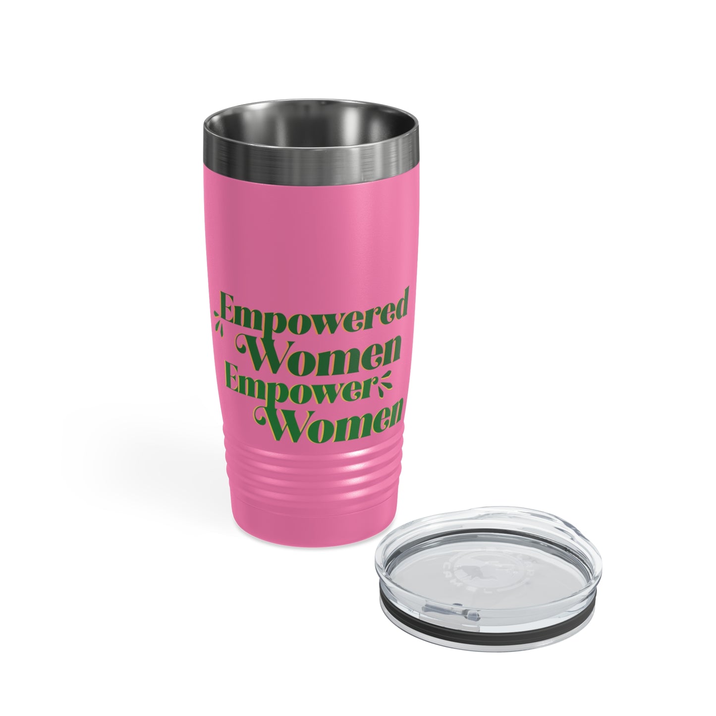 Empowered Women, Empower Women Green 20oz Ringneck Tumbler