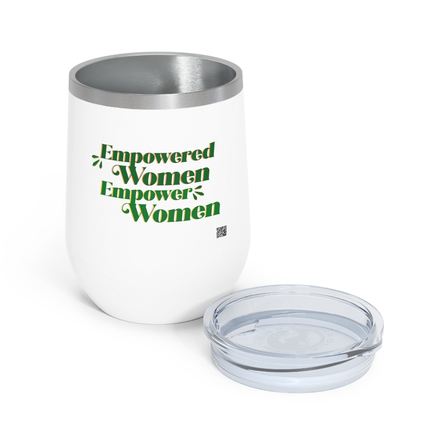 Empowered Women, Empower Women Green Insulated Wine Tumbler