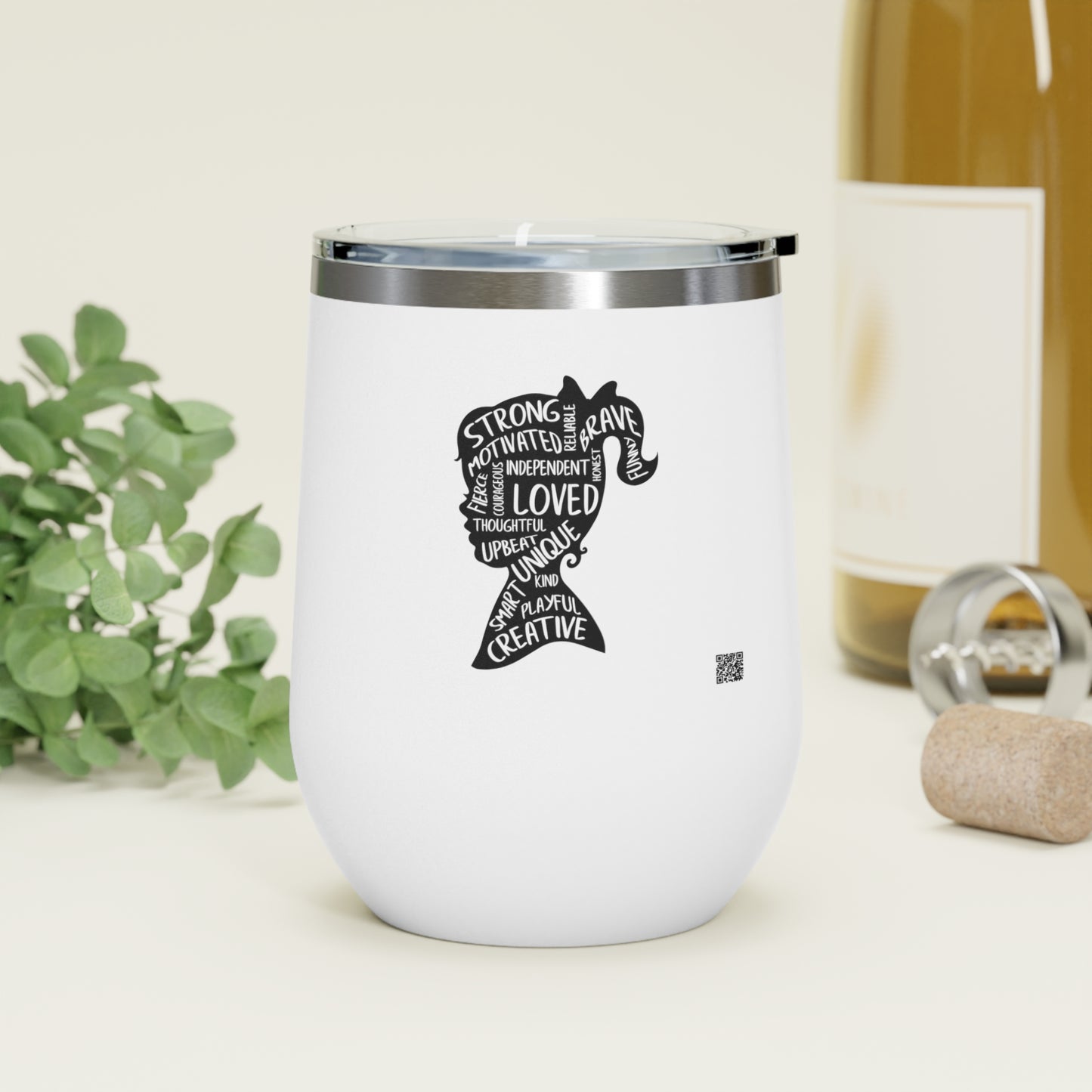 Strong, Independent, Unique Insulated Wine Tumbler