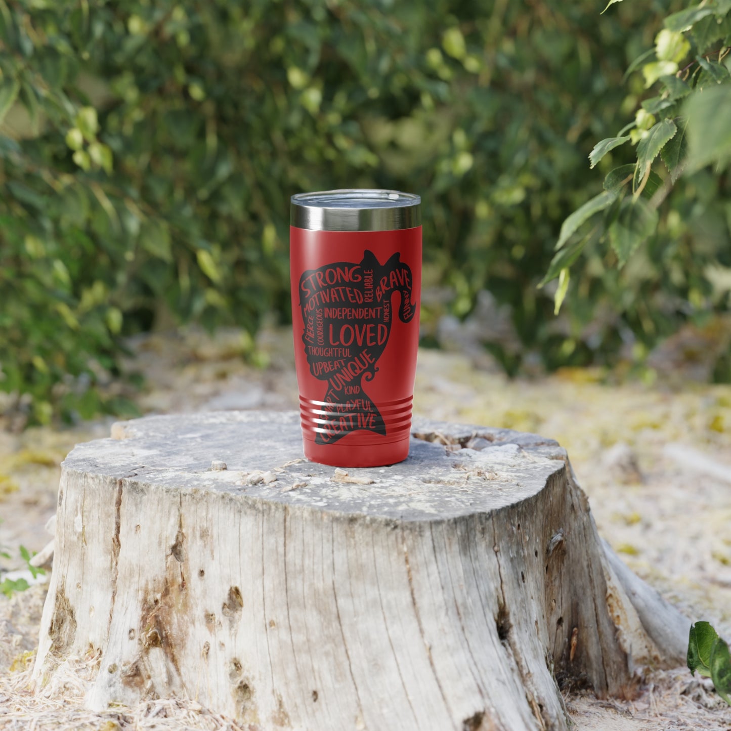 Strong, Independent, Unique 20oz Ringneck Tumbler