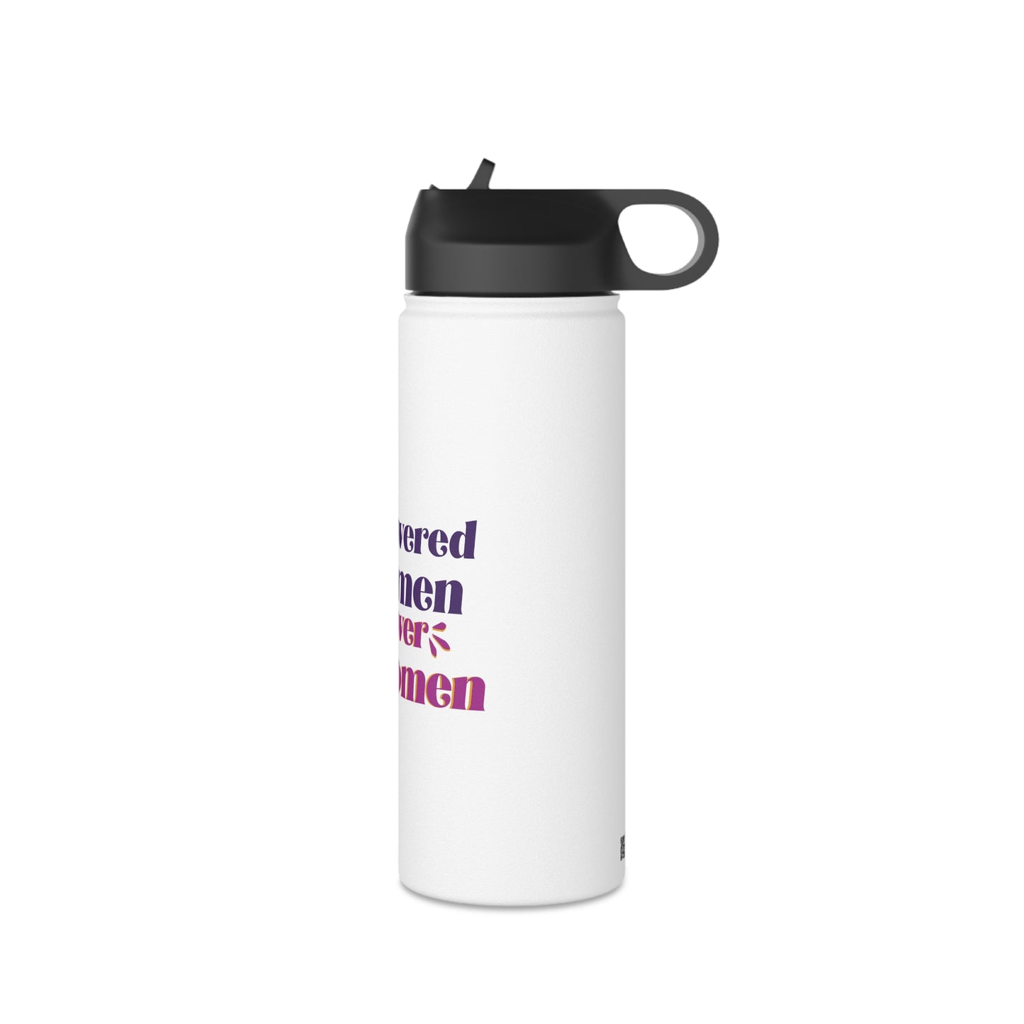 Empowered Women, Empower Women Purple Stainless Steel Water Bottle