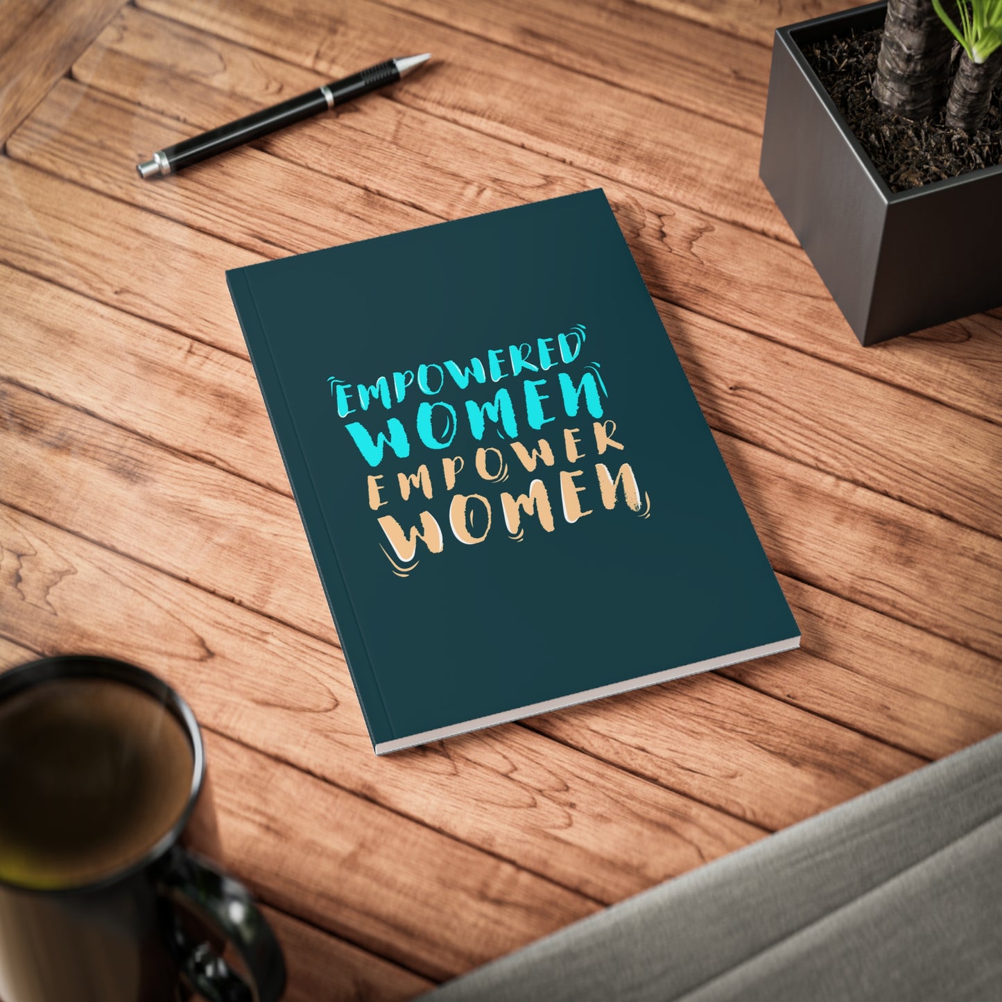 Empowered Women, Empower Women Blue Paperback Journal