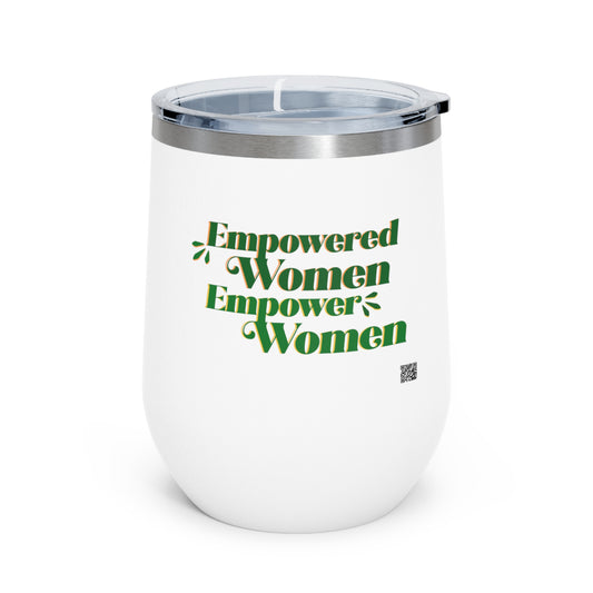 Empowered Women, Empower Women Green Insulated Wine Tumbler