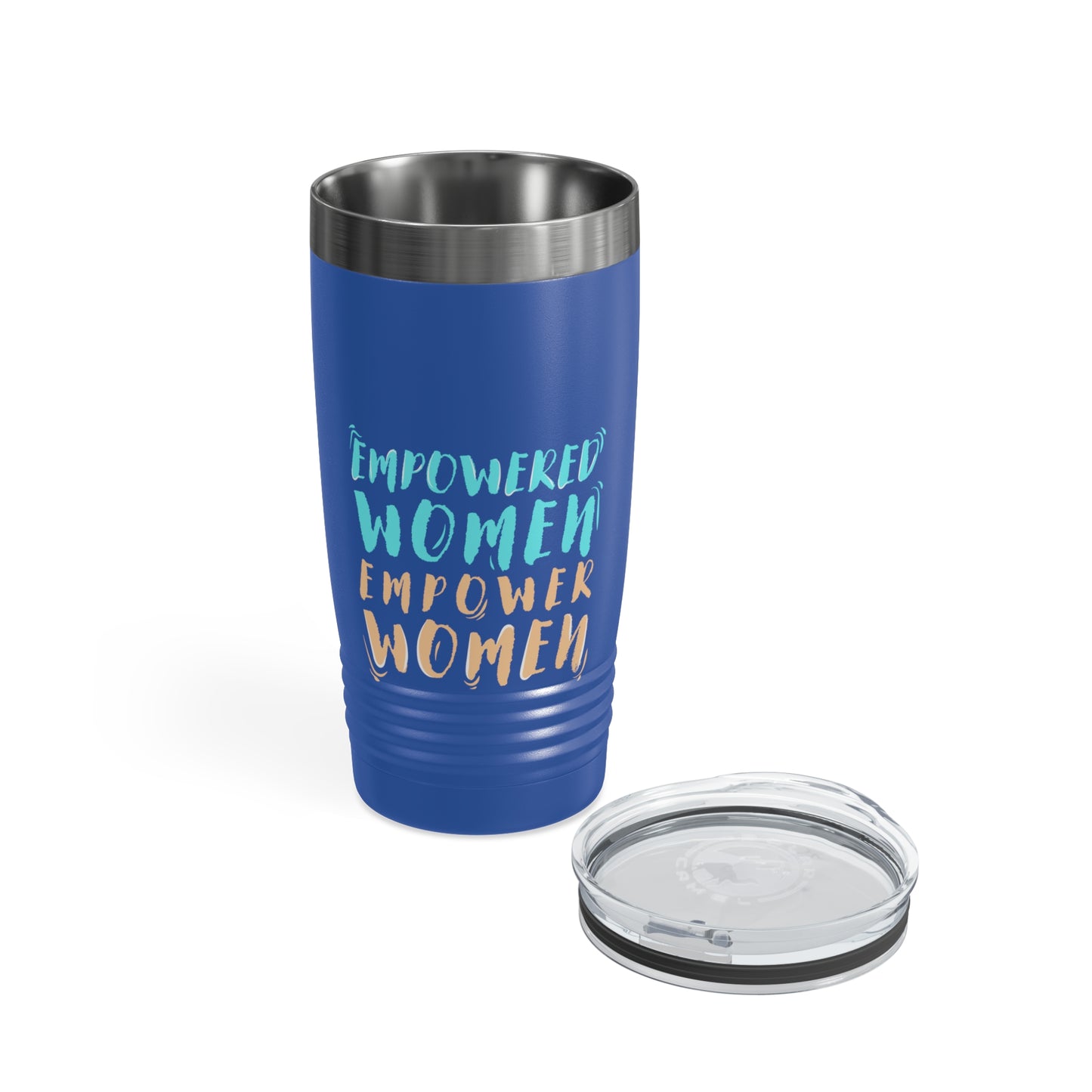 Empowered Women, Empower Women Blue/Yellow 20oz Ringneck Tumbler