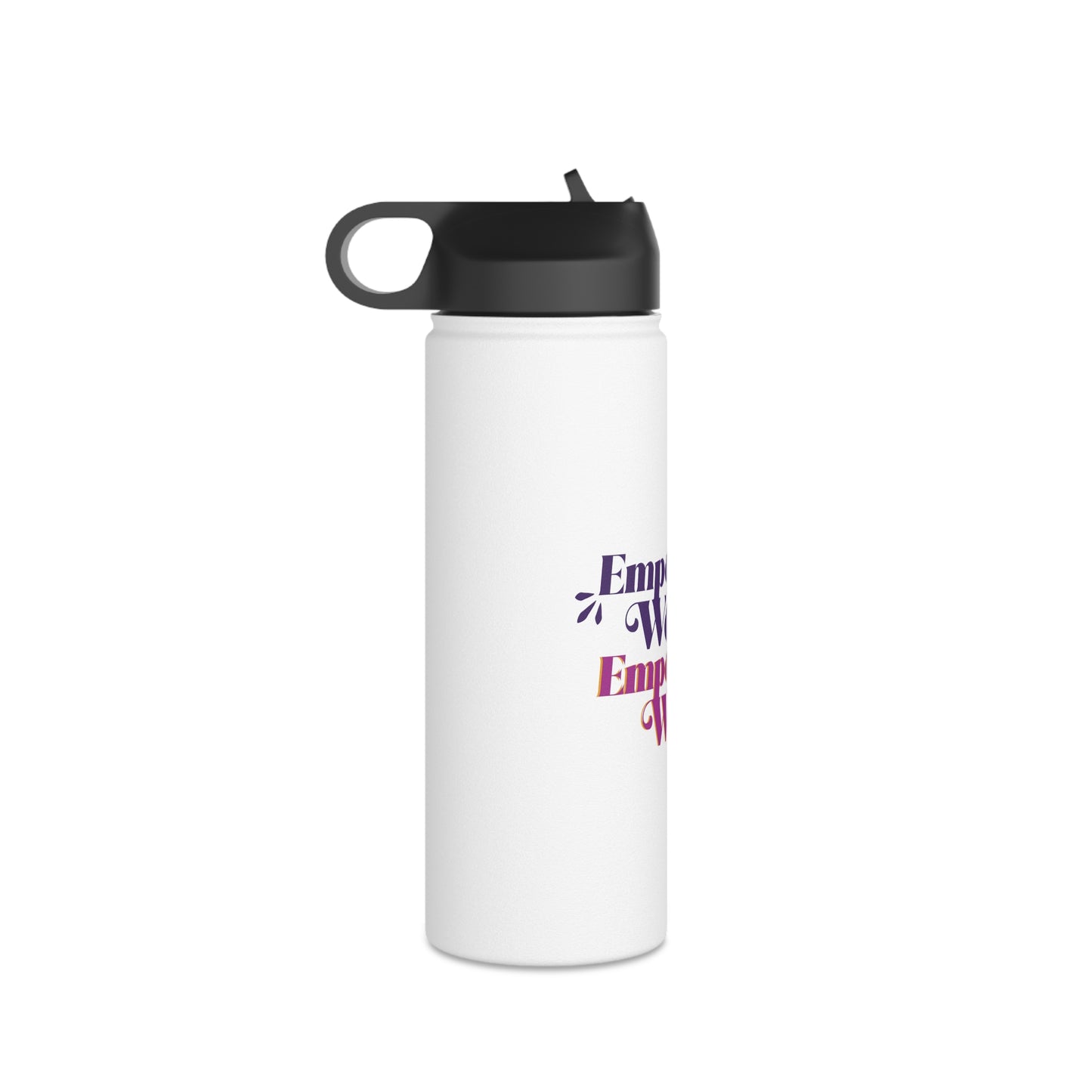 Empowered Women, Empower Women Purple Stainless Steel Water Bottle