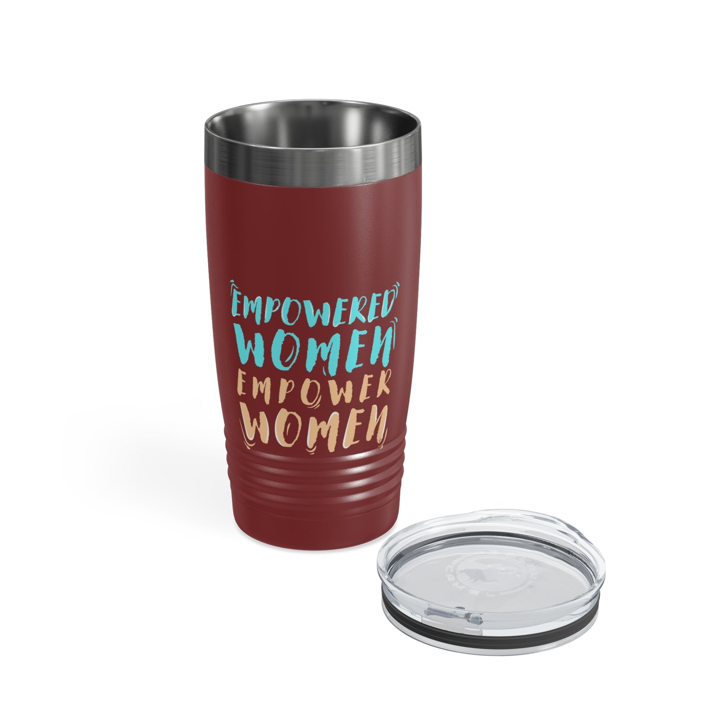 Empowered Women, Empower Women Blue/Yellow 20oz Ringneck Tumbler