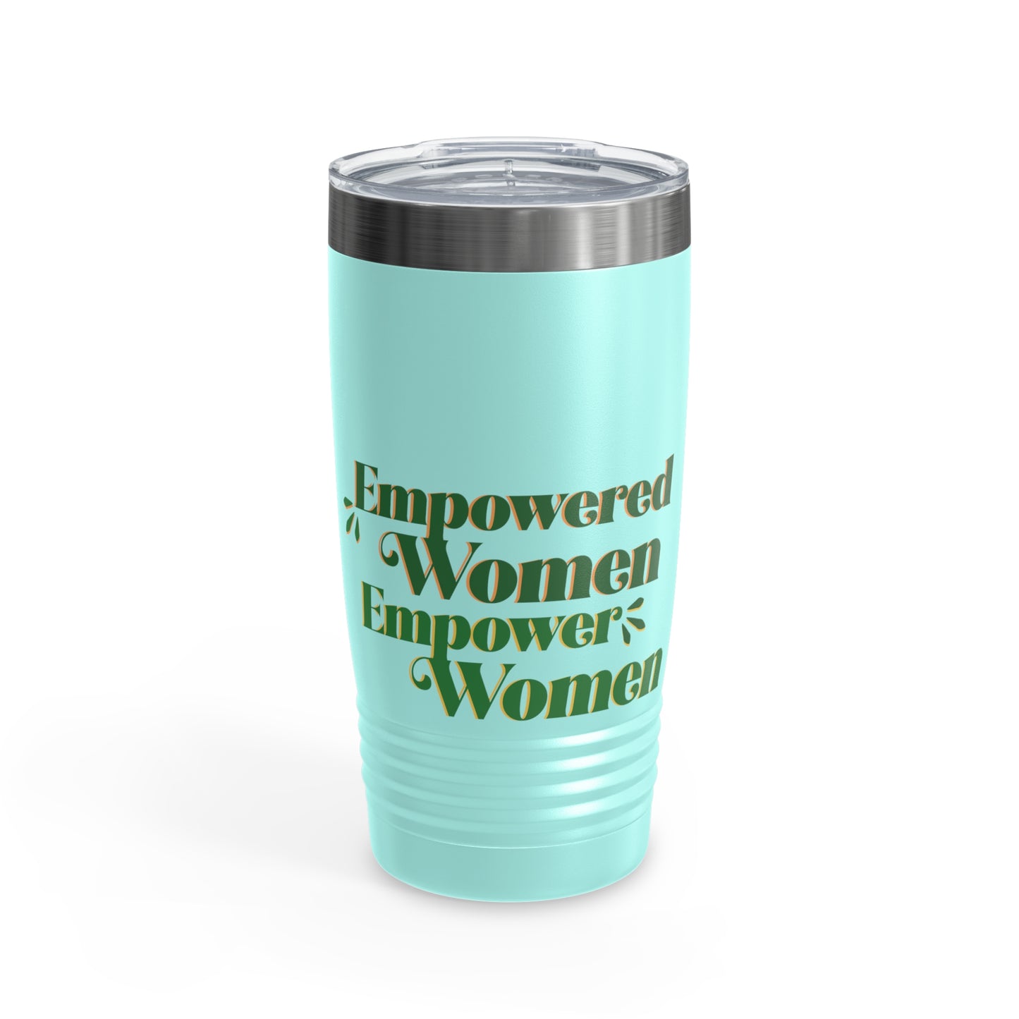 Empowered Women, Empower Women Green 20oz Ringneck Tumbler