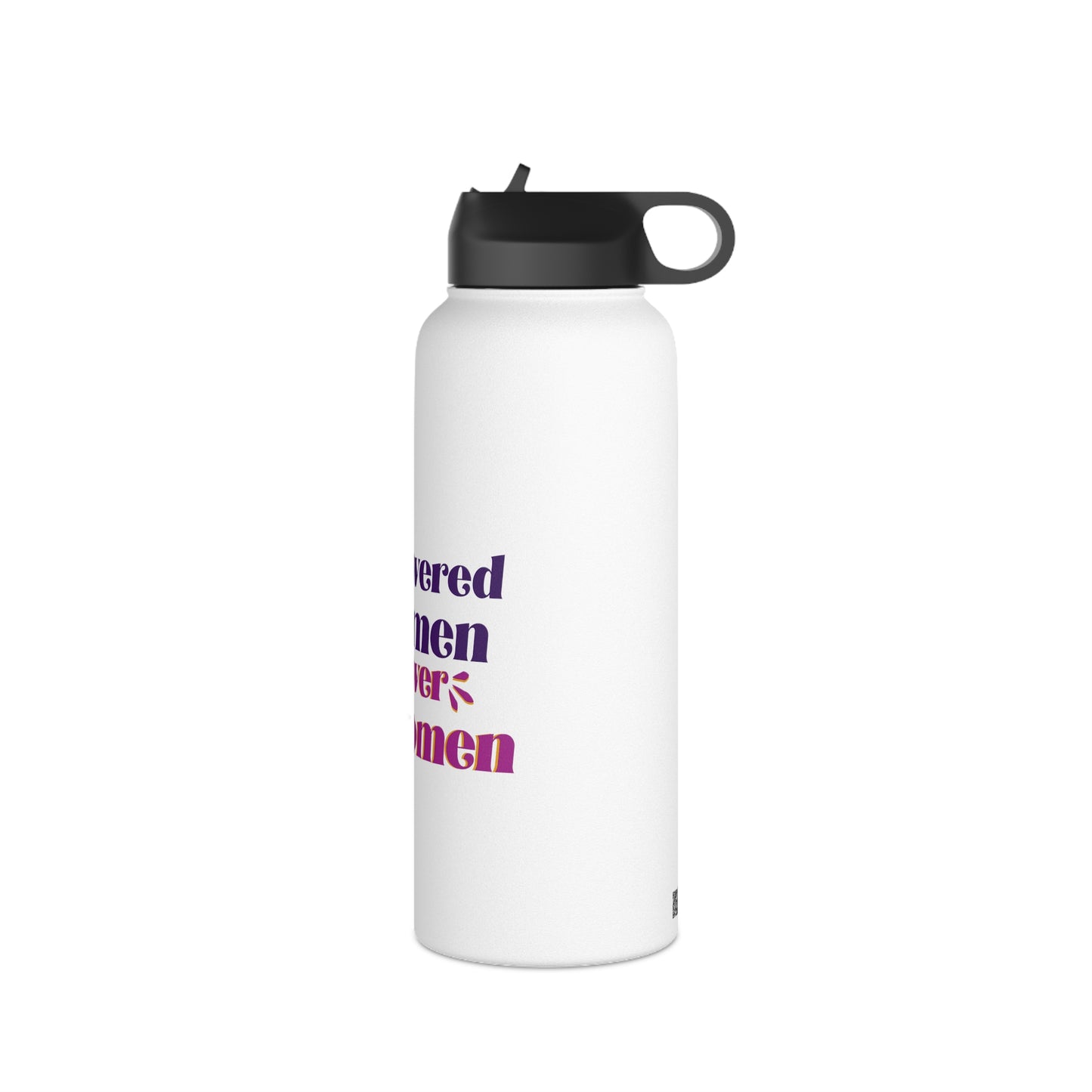 Empowered Women, Empower Women Purple Stainless Steel Water Bottle