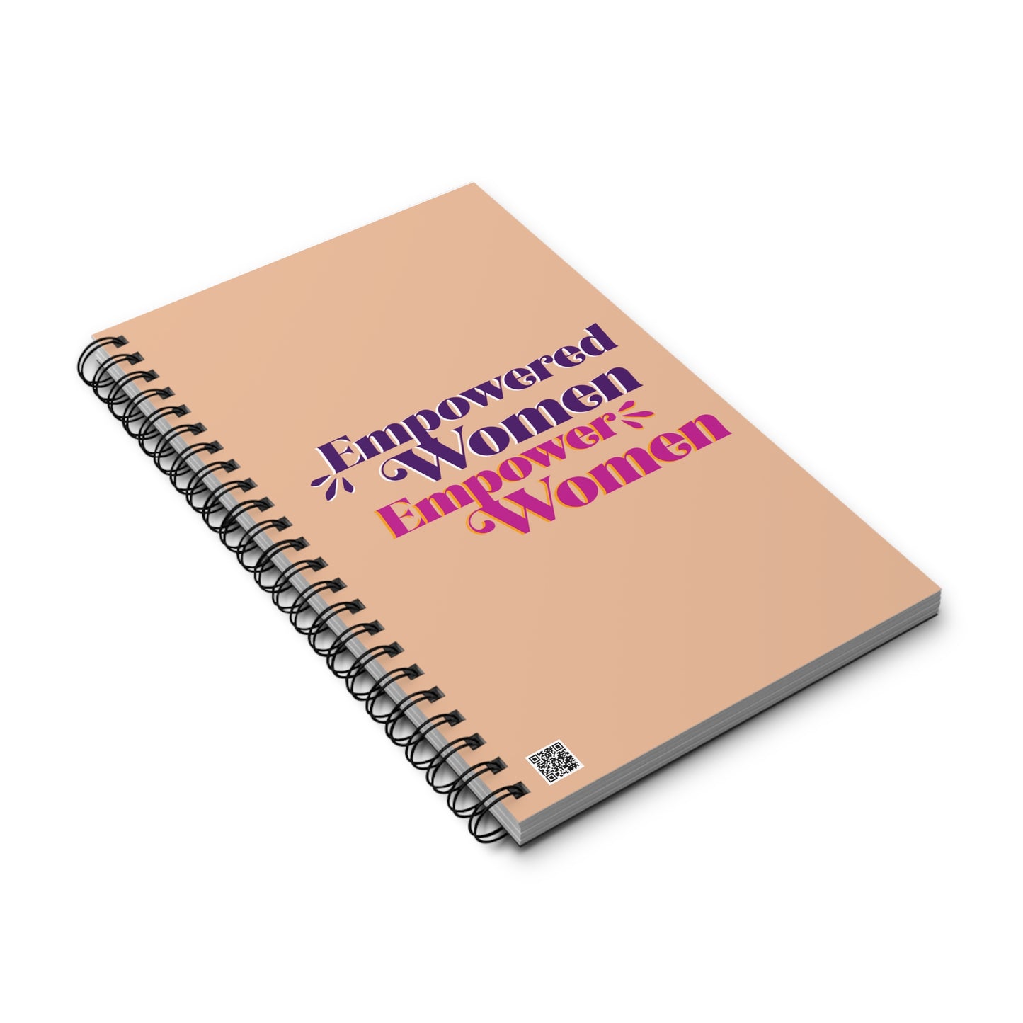 Empowered Women, Empower Women Beige/Nude Spiral Notebook